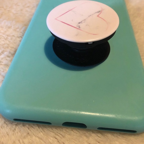 Aqua Blue iPhone 8 Plus phone cover - Picture 3 of 3